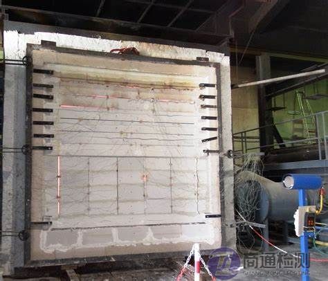 建築構件耐火測試